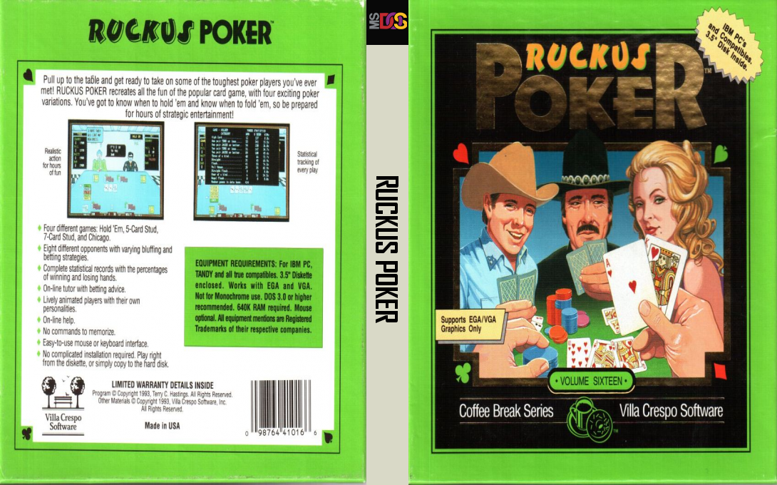 Ruckus Poker — box-texture (US)