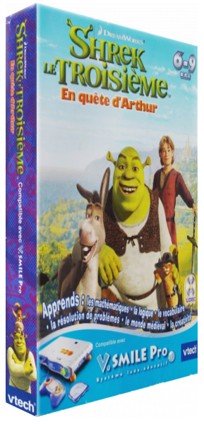Shrek The Third - The Search For Arthur — box-3D (FR)