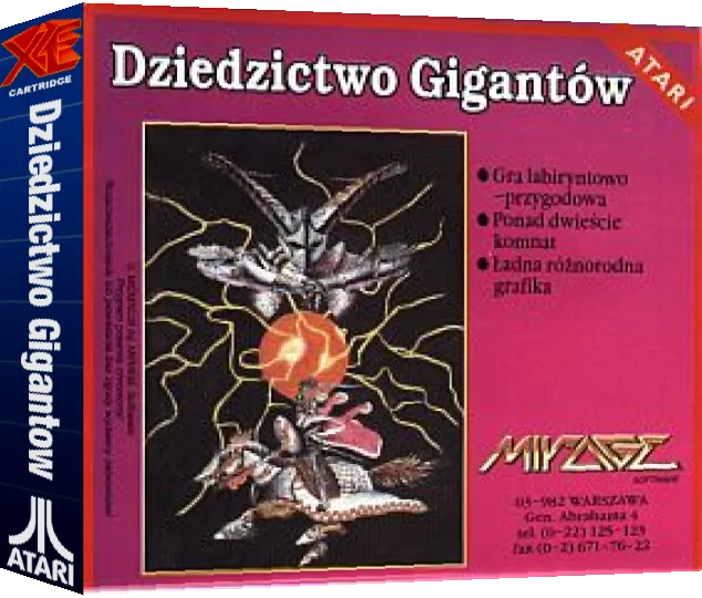 Dziedzictwo Gigantow — box-3D (WOR)