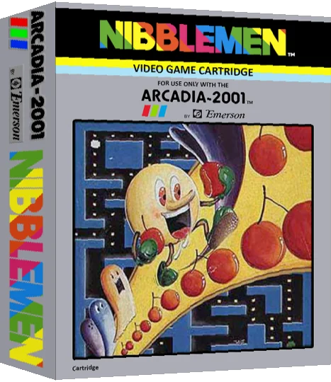 Nibblemen — box-3D (US)