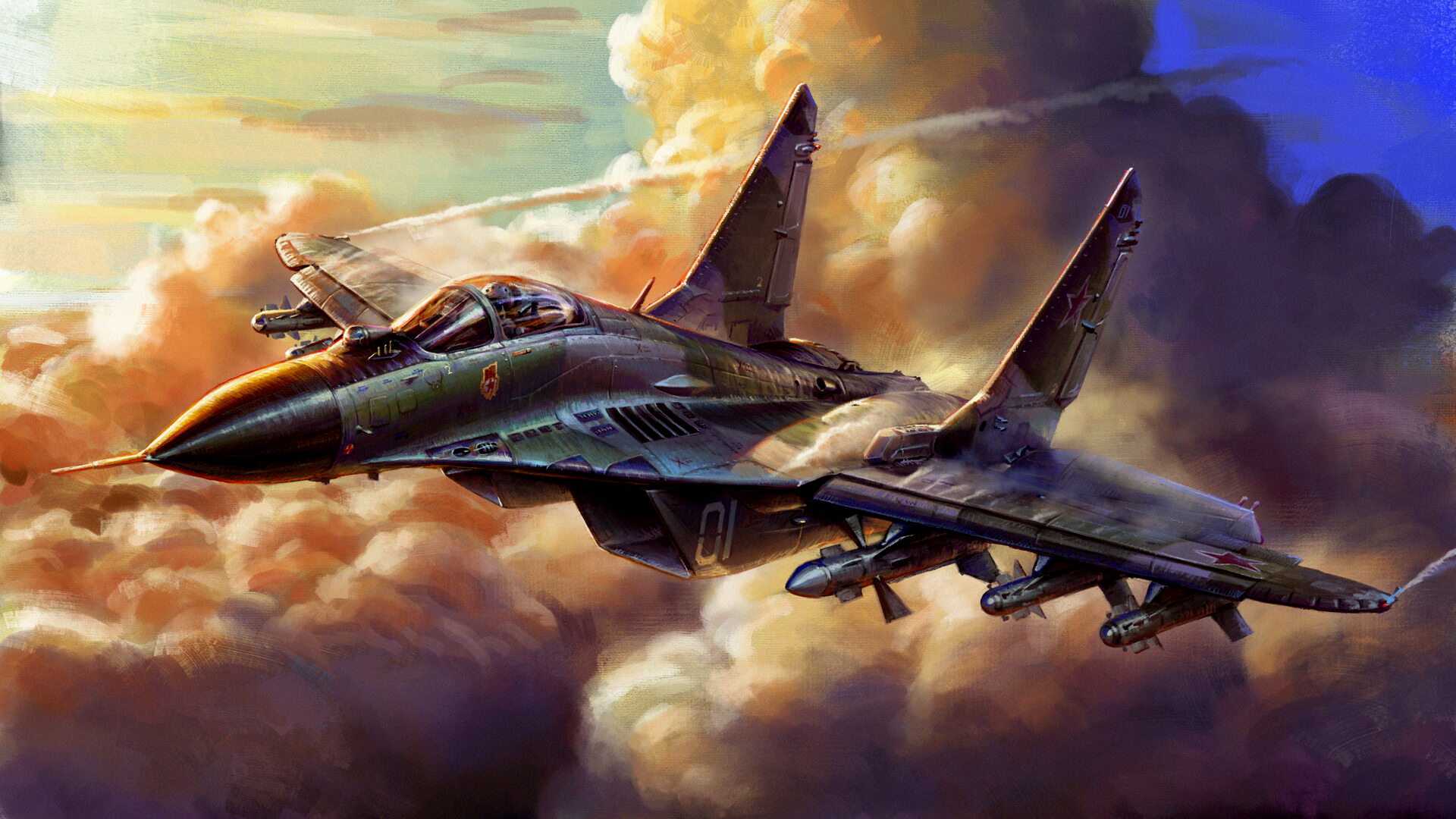 Mig-29 Soviet Fighter — fanart
