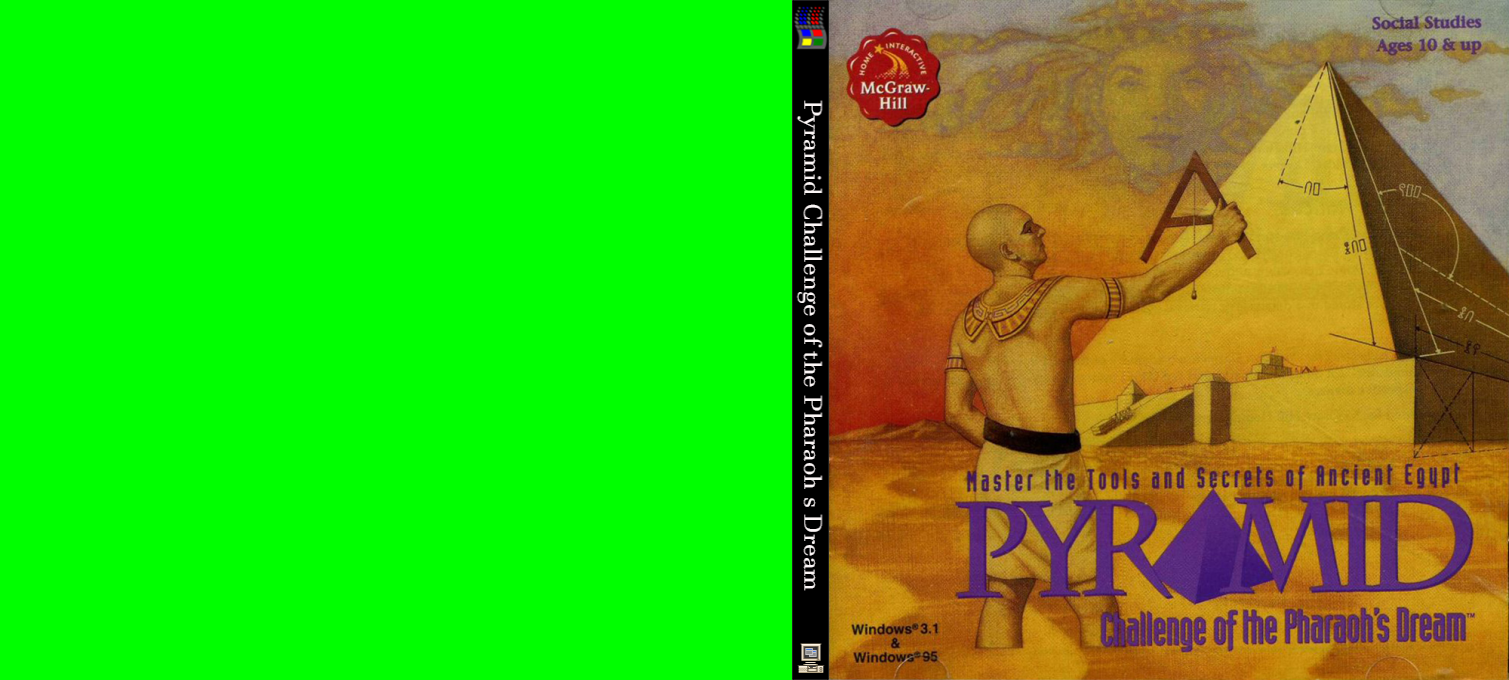 Pyramid: Challenge of the Pharaoh's Dream — box-texture (CUS)