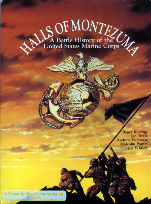 Halls of Montezuma - A Battle History of the U.S. Marine Corps box art