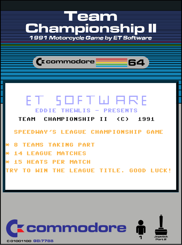 Team Championship II box art