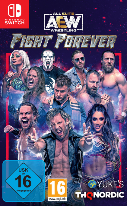 AEW - Fight Forever — box-2D (DE)