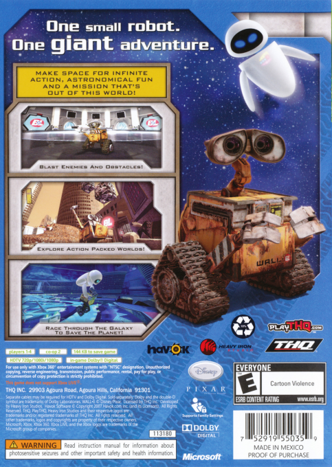 Wall-e — box-2D-back (US)