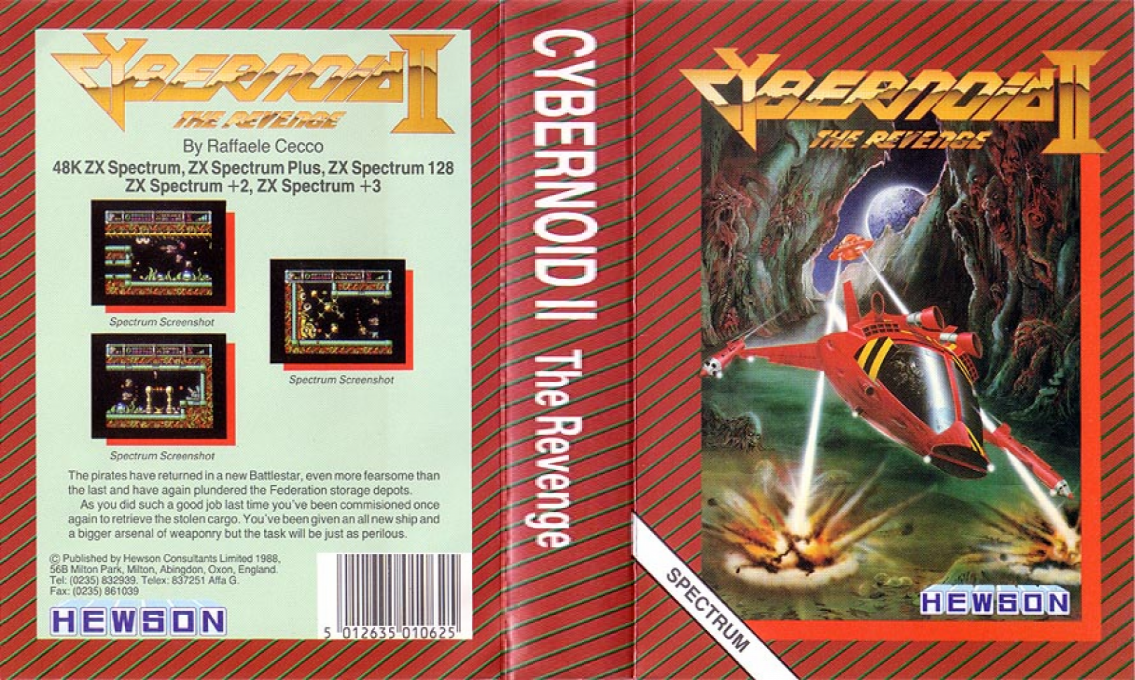 Cybernoid II - The Revenge — box-texture (EU)