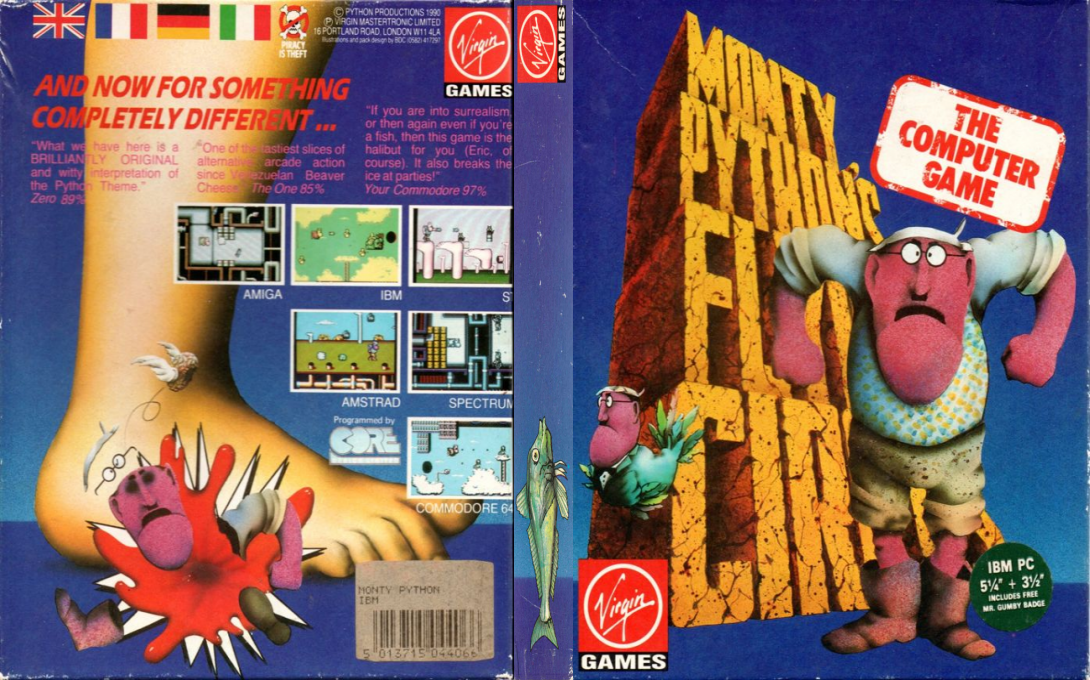 Monty Python's Flying Circus — box-texture (EU)