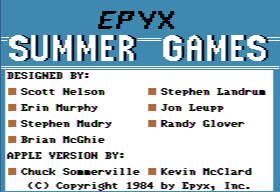 Summer Games — sstitle (US)