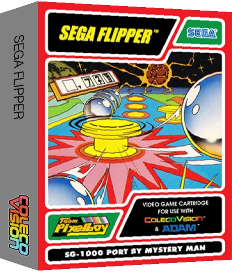 Sega Flipper — box-3D (WOR)