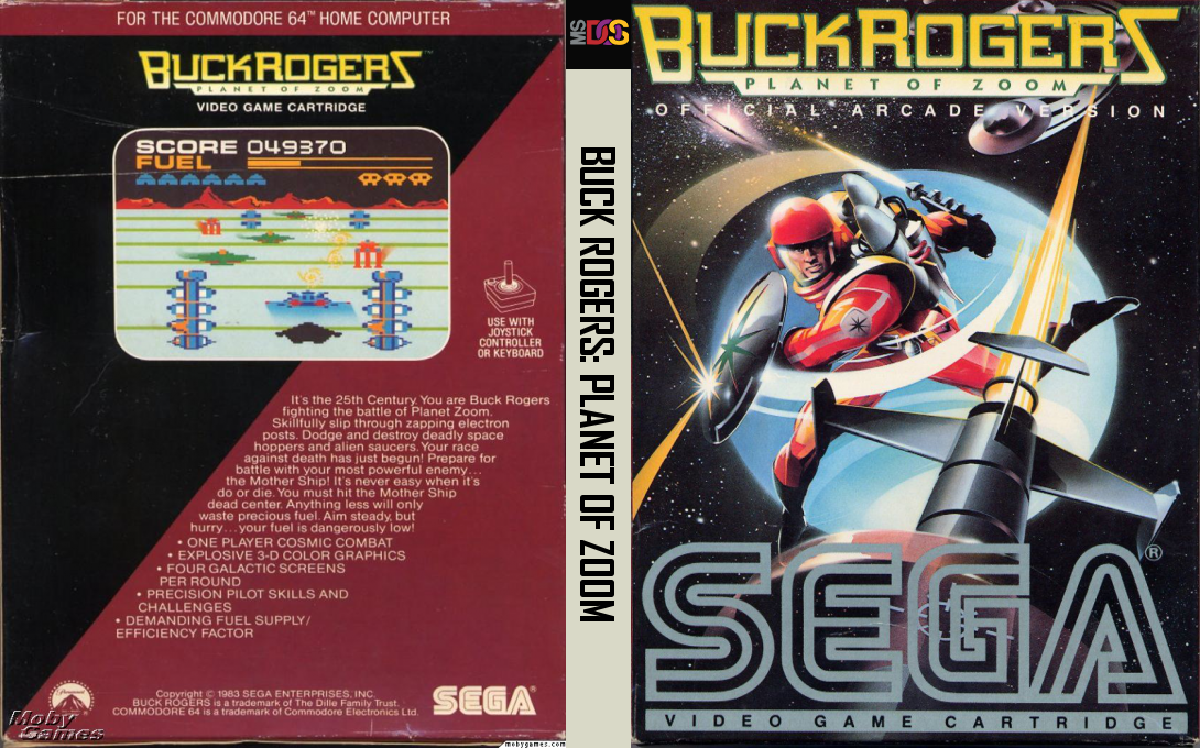 Buck Rogers - Planet Of Zoom — box-texture (US)