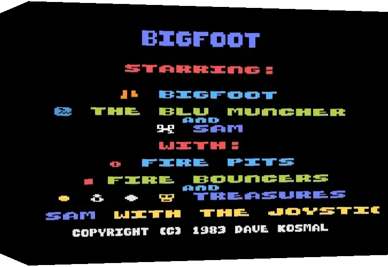 Bigfoot — box-3D (WOR)