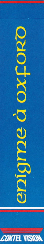 Enigme A Oxford — box-2D-side (FR)