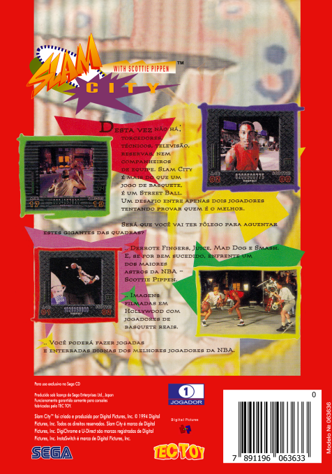 Slam City with Scottie Pippen — box-2D-back (BR)