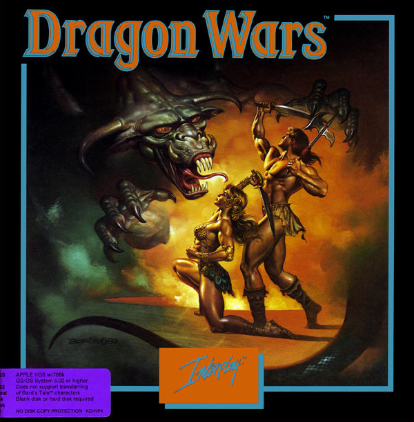 Dragon Wars box art