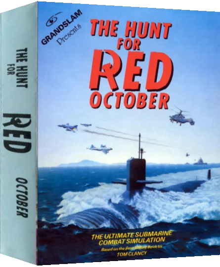 Hunt For Red October, The - The Book — box-3D (EU)