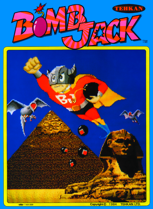 Bomb Jack — box-2D (JP)