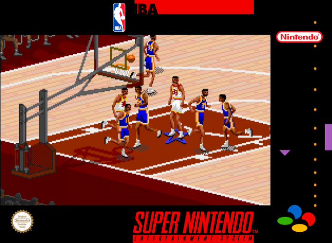 Nba Live 95 — box-2D (SS)