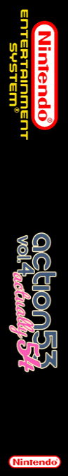 Action 53 Volume 4 - Actually 54 — box-2D-side (WOR)