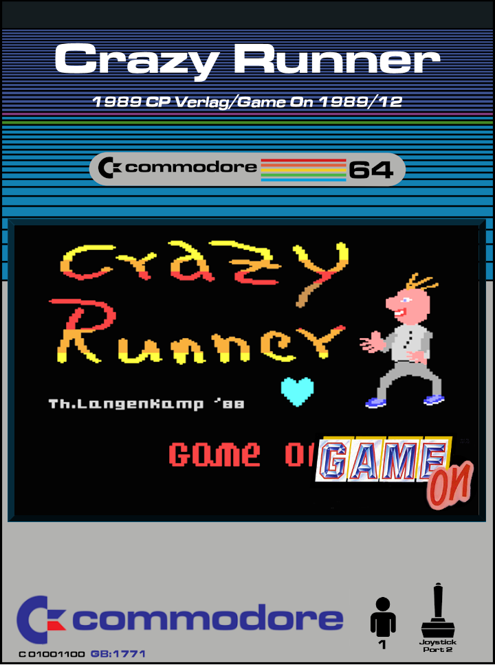 Crazy Runner box art