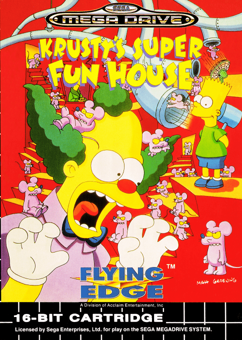 Krusty's Super Fun House — box-2D (EU)