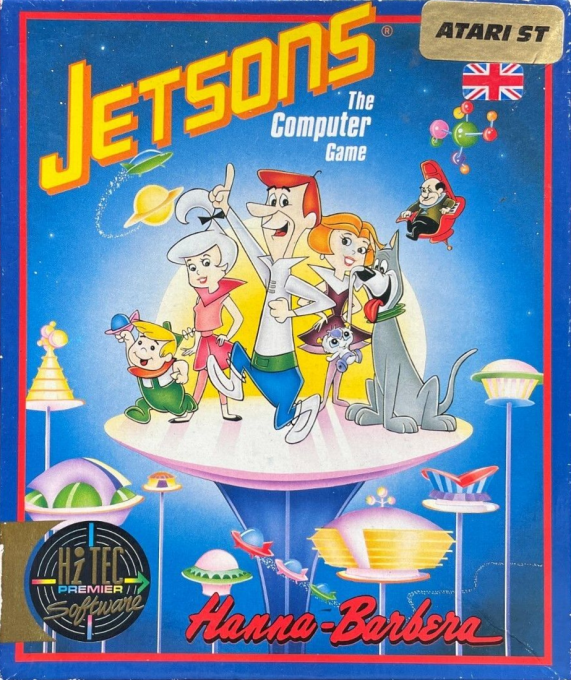 Jetsons - The Computer Game box art