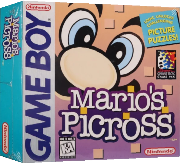 Mario no Picross — box-3D (US)