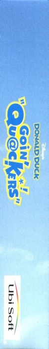 Donald Duck - Goin' Quackers — box-2D-side (US)