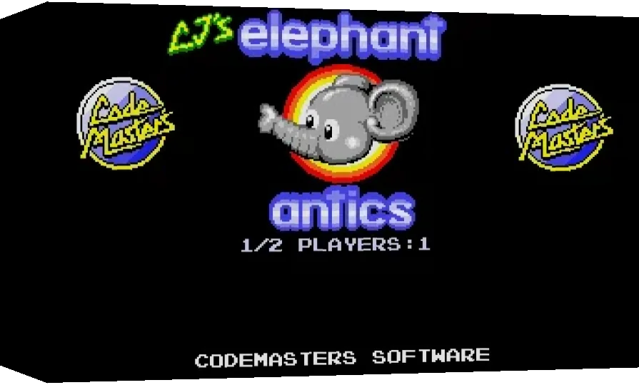 CJ's Elephant Antics — box-3D (WOR)