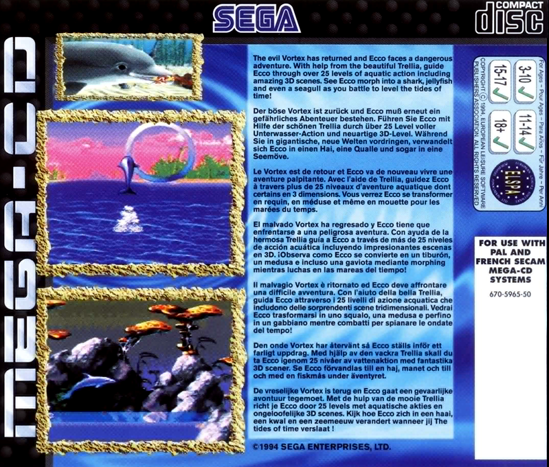 Ecco - The Tides of Time — box-2D-back (EU)