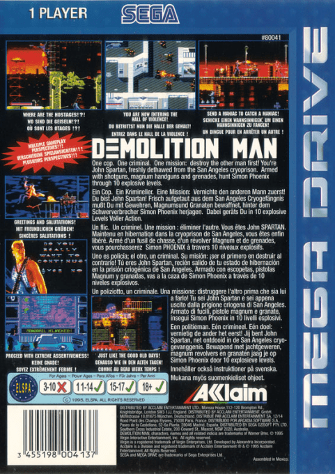 Demolition Man — box-2D-back (EU)