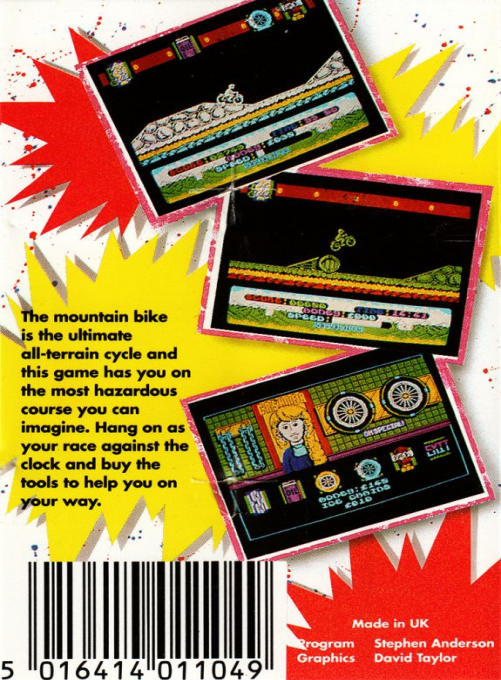 Mountain Bike Racer — box-2D-back (EU)