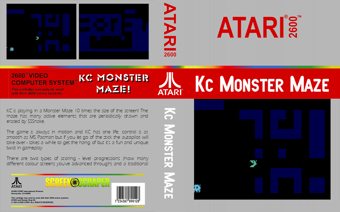 Kc Monster Maze — box-texture (SS)