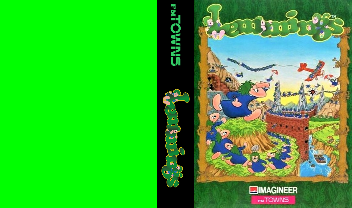 Lemmings — box-texture (JP)