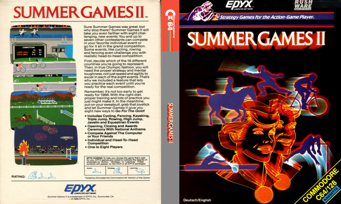 Summer Games 2 — box-texture (US)
