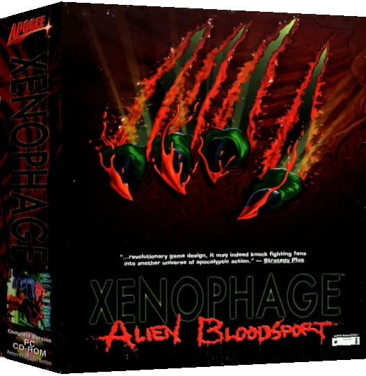 Xenophage - Alien Bloodsport — box-3D (US)