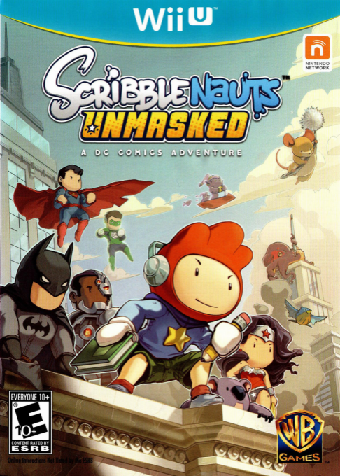 Scribblenauts Unmasked - A DC Comics Adventure box art