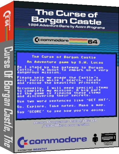 The Curse of Borgan Castle — box-3D (CUS)