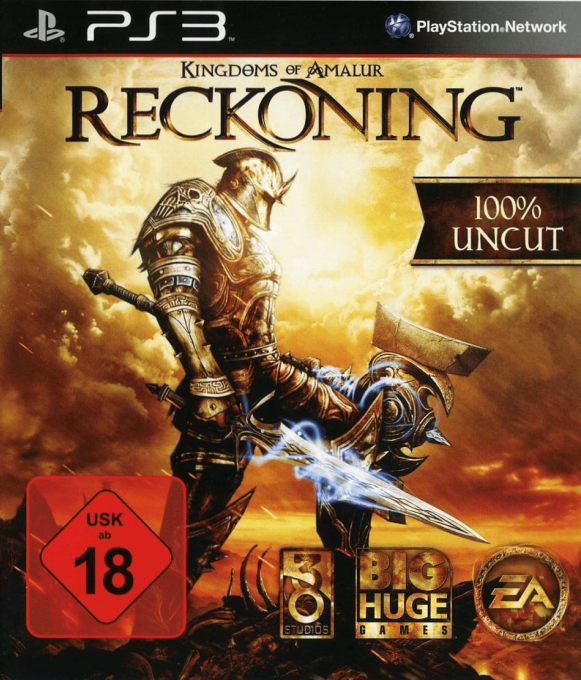 Kingdoms of Amalur - Reckoning — box-2D (DE)