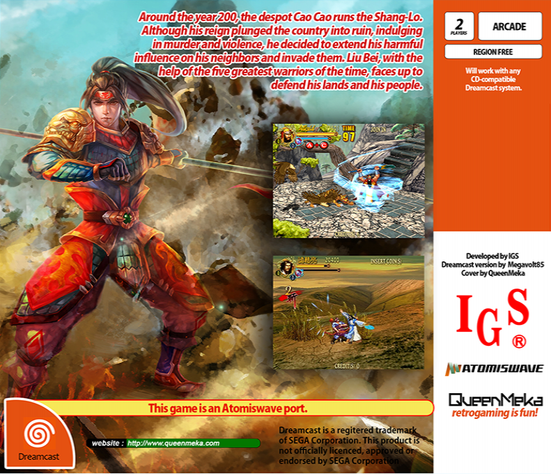 Knights of Valour The Seven Spirits — box-2D-back (WOR)