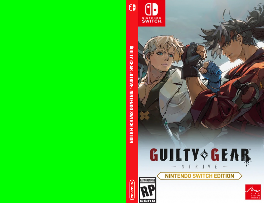 Guilty Gear -Strive- Nintendo Switch Edition — box-texture (US)