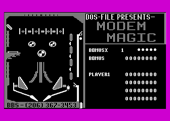 Modem Magic Pinball — ss (WOR)
