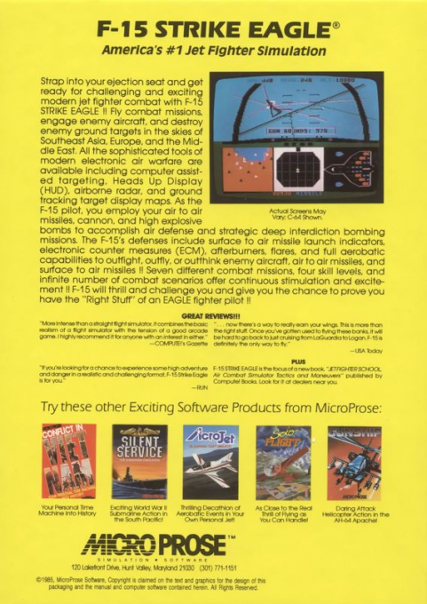 F-15 Strike Eagle — box-2D-back (US)