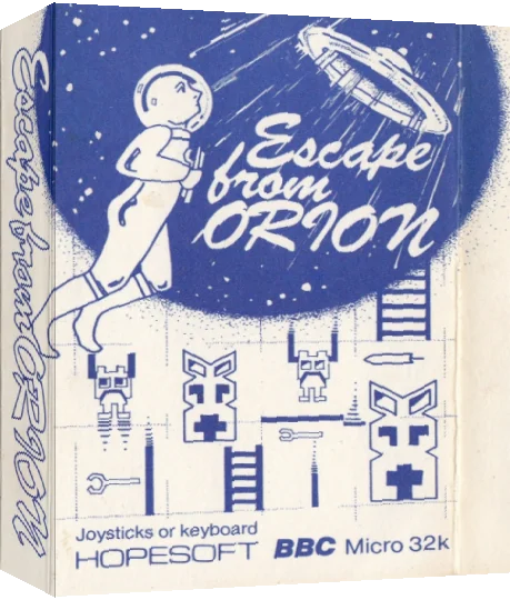 Escape From Orion — box-3D (EU)