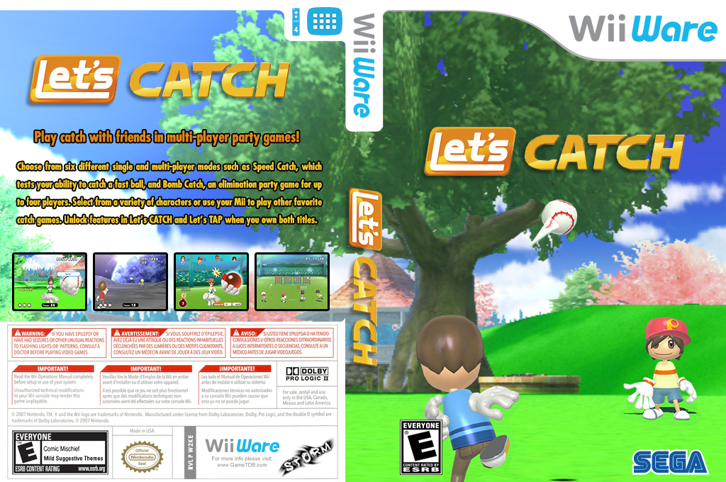 Let's Catch — box-texture (US)