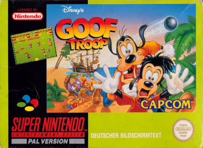 Goof Troop — box-2D (DE)