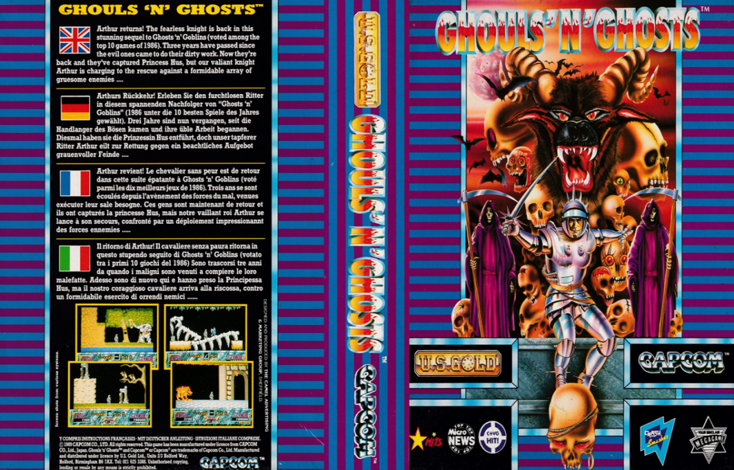 Ghouls 'n Ghosts — box-texture (EU)