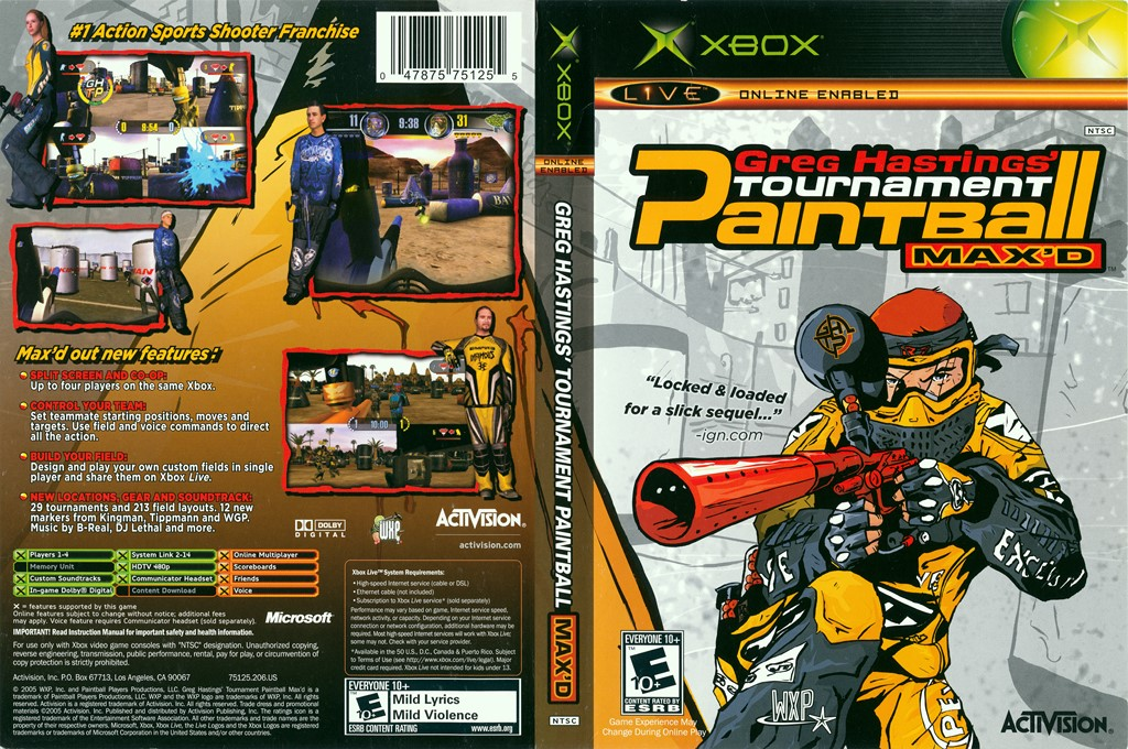 Greg Hastings' Tournament Paintball Max'd — box-texture (US)