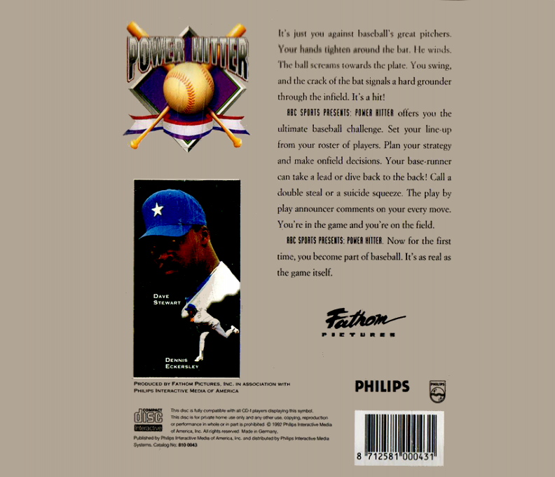 Abc Sports Presents - Power Hitter — box-2D-back (EU)