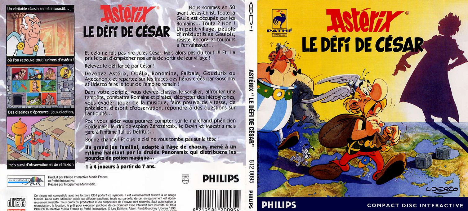 Asterix - Le Defi de Cesar — box-texture (FR)
